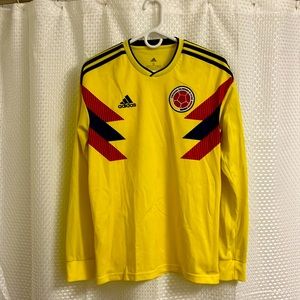 Colombian national soccer team authentic adidas jersey, size small. Never worn.